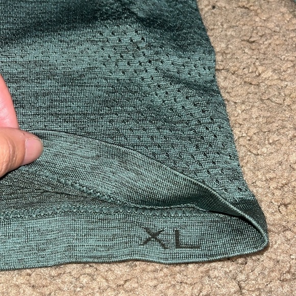 Lululemon Metal Vent Tech Midweight Half 1/2 Zip Jacket Spruce Tidewater Teal XL - Picture 9 of 9